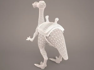 Cartoon dinosaur 2 3D Model