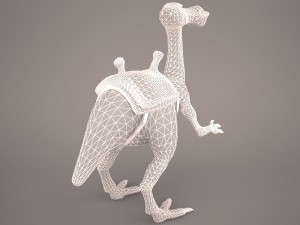 Cartoon dinosaur 2 3D Model