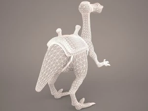 Cartoon dinosaur 2 3D Model