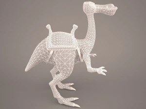Cartoon dinosaur 2 3D Model
