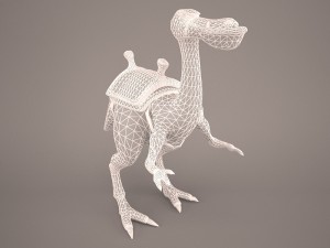 Cartoon dinosaur 2 3D Model