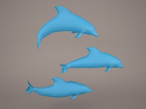 Dolphins 3D 模型