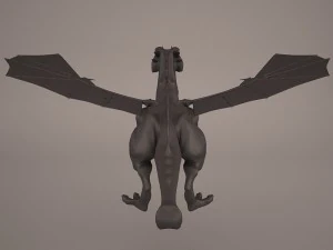 龙 3D 模型