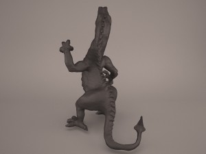 Dragon 1 Model 3D