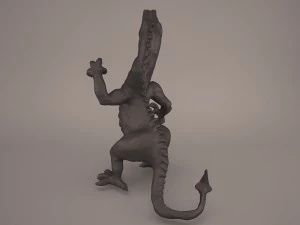 Drago 1 Modello 3D
