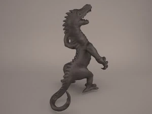 Drago 1 Modello 3D