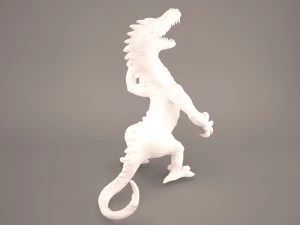 Drago 1 Modello 3D