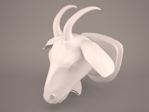 Goat head 3D Модель
