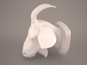 Goat head 3Dモデル
