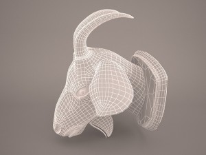 Goat head 3Dモデル