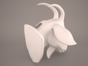 Goat head 3Dモデル