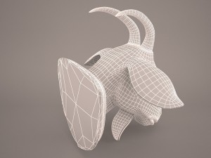 Goat head 3Dモデル
