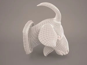 Goat head 3D Model