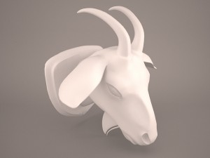 Goat head 3Dモデル