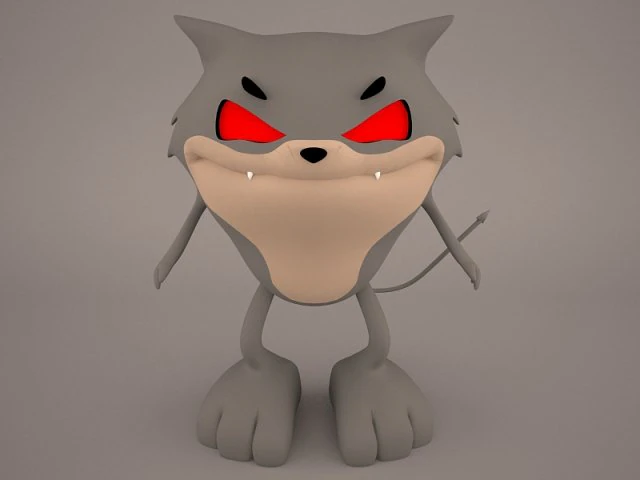 Gremlin 3D Model .c4d .max .obj .3ds .fbx .stl .blend 