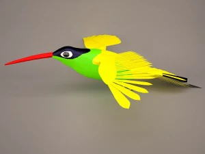 Hummingbird 3D Model