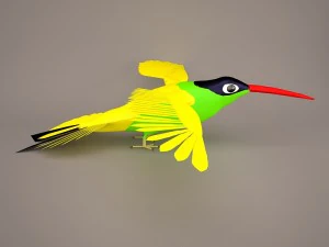 Hummingbird 3D Model