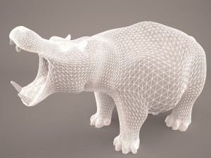 Hippopotamus 3D Model