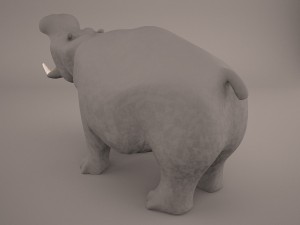 Hippopotamus 3D Model