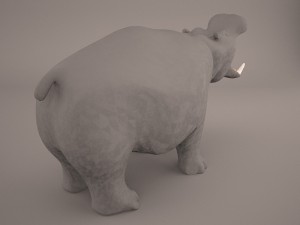 Hippopotamus 3D Model