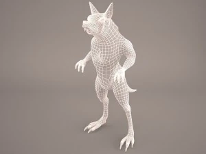 Wolfman 3D Model