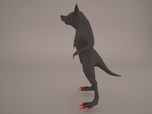 Wolfman 3D-Modell