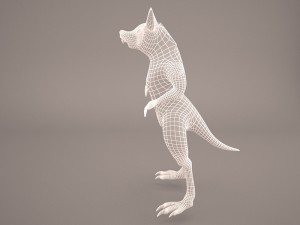 Wolfman 3D-Modell