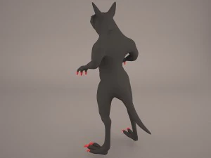 Wolfman 3D Model
