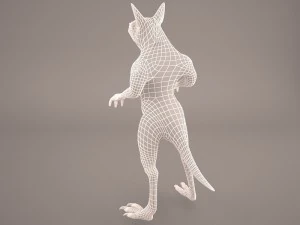 Wolfman 3D Model