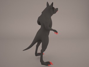 Wolfman 3D-Modell