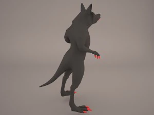 Wolfman 3D Model