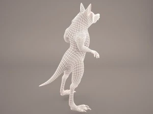 Wolfman 3D Model