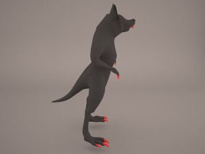 Wolfman 3D-Modell