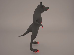 Wolfman 3D Model