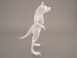 Wolfman 3D Model