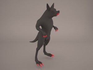 Wolfman 3D-Modell