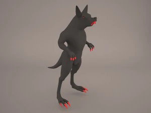 Wolfman 3D Model