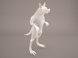 Wolfman 3D-Modell