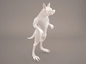 Wolfman 3D Model