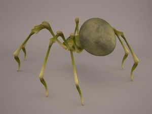 Phoneutria spider Model 3D