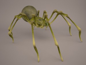 Phoneutria spider Model 3D