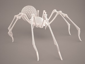 Phoneutria spider Model 3D