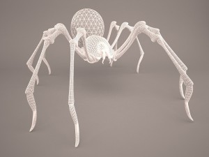 Phoneutria spider Model 3D