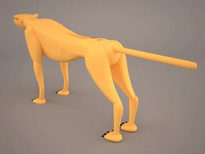 Leopard 3D Model