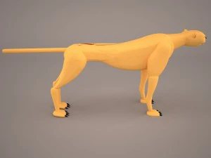 Leopard 3D Model