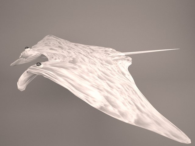 Manta ray 3D 모델 .c4d .max .obj .3ds .fbx .stl .blend 