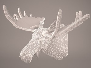 Deer head 3Dモデル