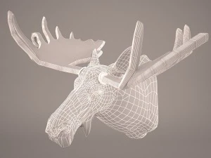 Deer head 3D Model