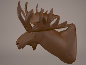 Deer head 3Dモデル