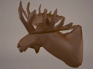 Deer head 3D Model